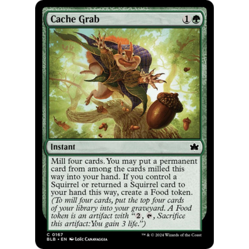 Cache Grab | Bloomburrow