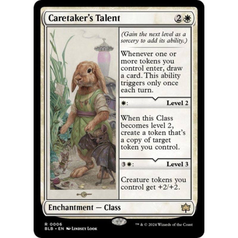Caretaker’s Talent (Foil) | Bloomburrow
