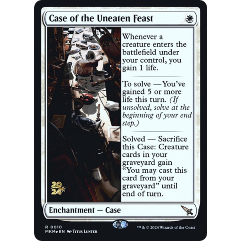 Case of the Uneaten Feast (Prerelease Foil) | Murders at Karlov Manor