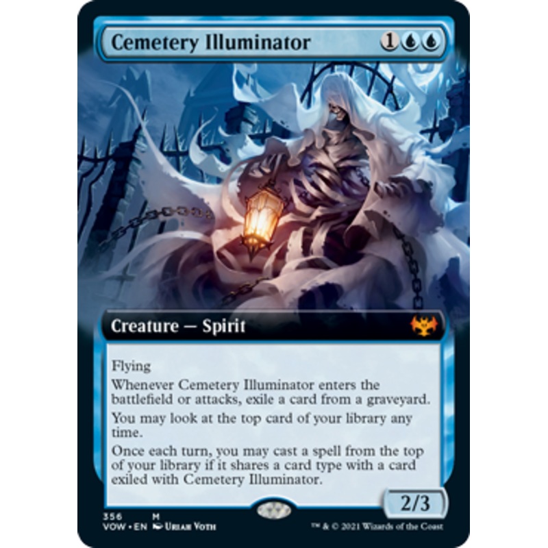 Cemetery Illuminator (Extended Art) | Innistrad: Crimson Vow