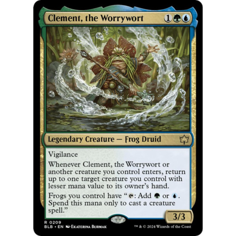 Clement, the Worrywort | Bloomburrow