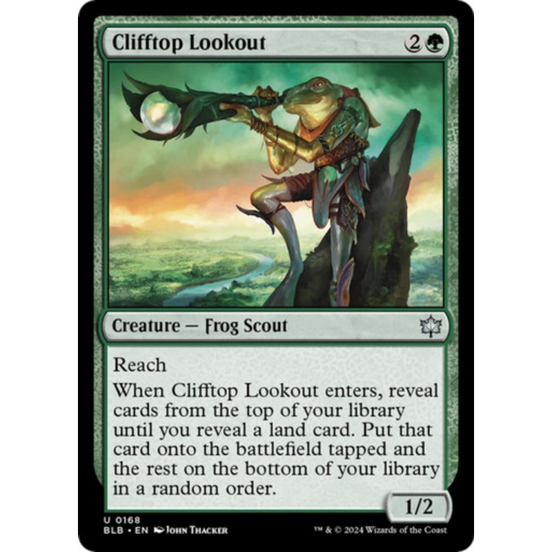Clifftop Lookout | Bloomburrow