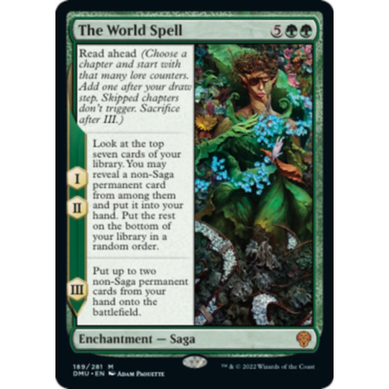 The World Spell (Foil) | Dominaria United
