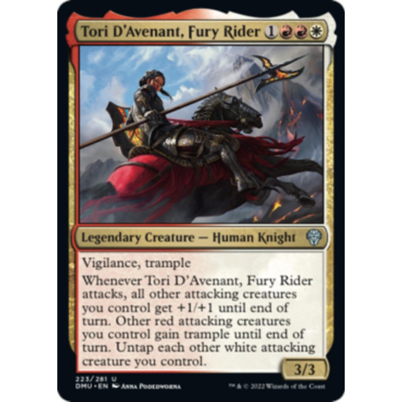 Tori D’Avenant, Fury Rider | Dominaria United
