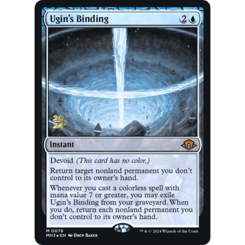 Ugin’s Binding (Prerelease Foil) | Modern Horizons 3