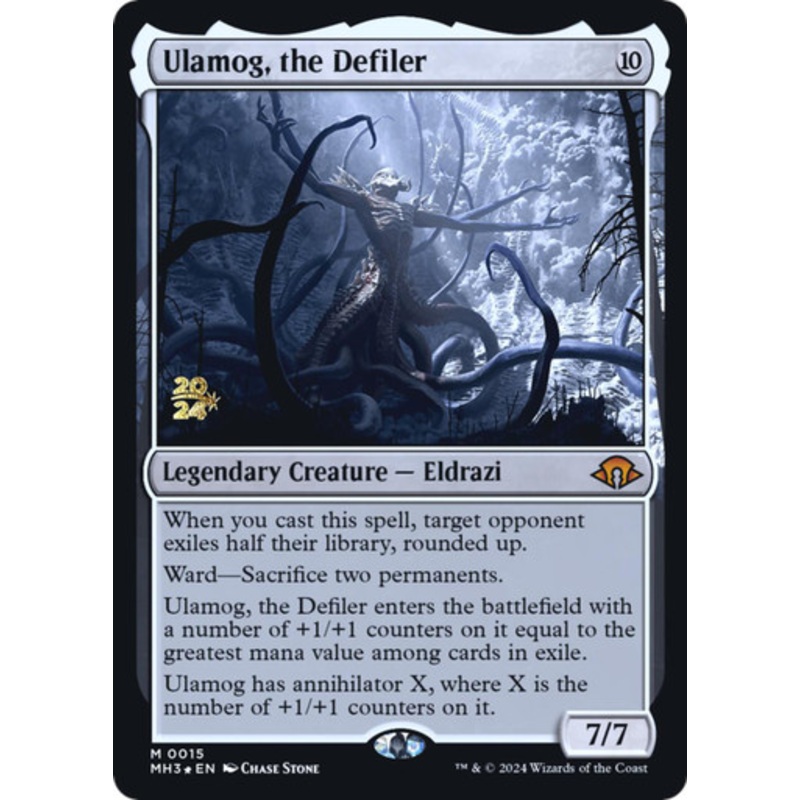 Ulamog, the Defiler (Prerelease Foil) | Modern Horizons 3