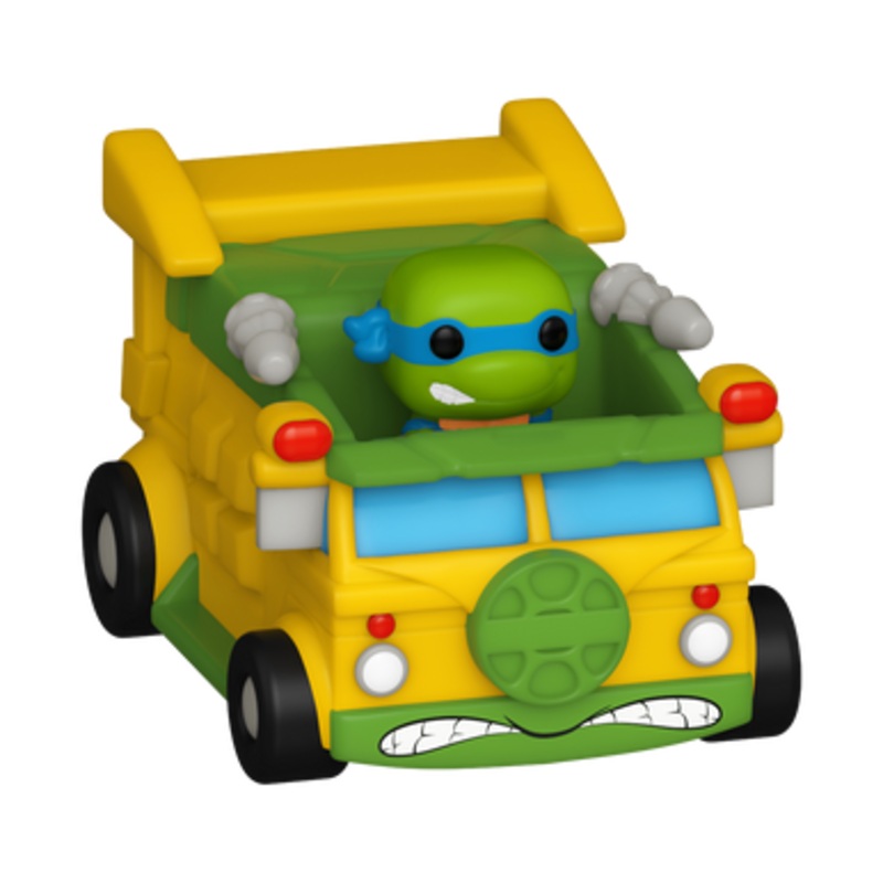 Bitty POP! Ride: Teenage Mutant Ninja Turtles – Leonardo and Turtle Van
