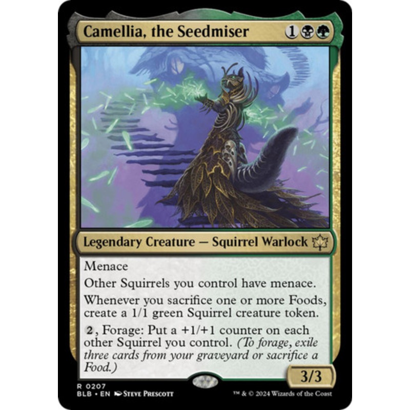 Camellia, the Seedmiser | Bloomburrow