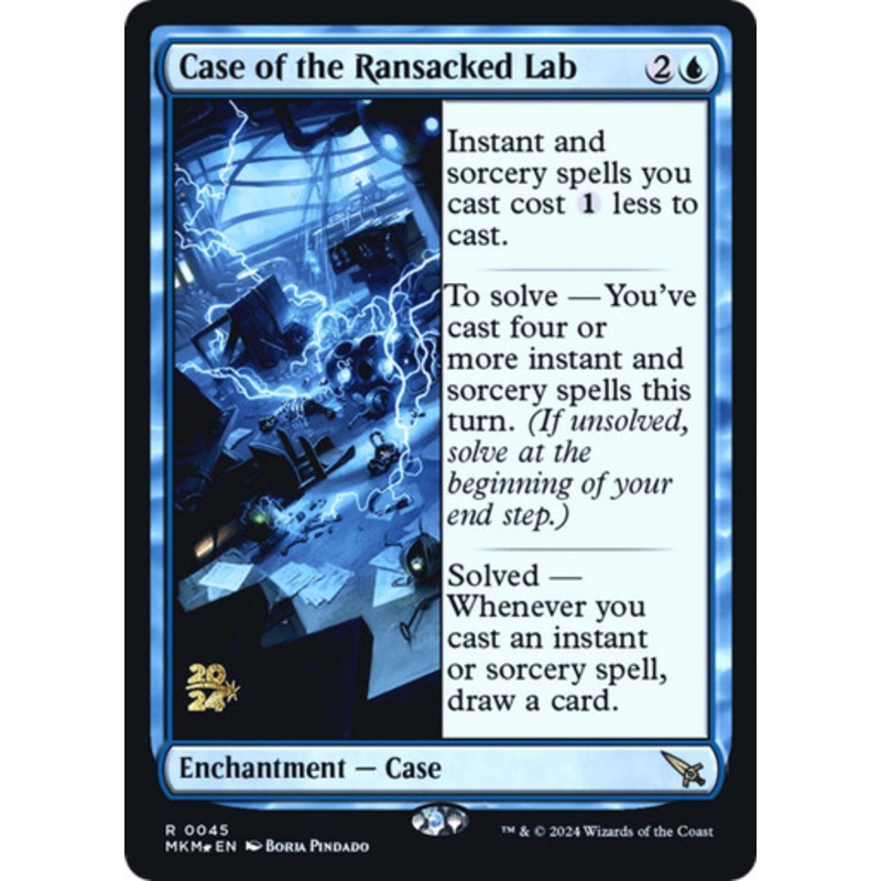 Case of the Ransacked Lab (Prerelease Foil) | Murders at Karlov Manor