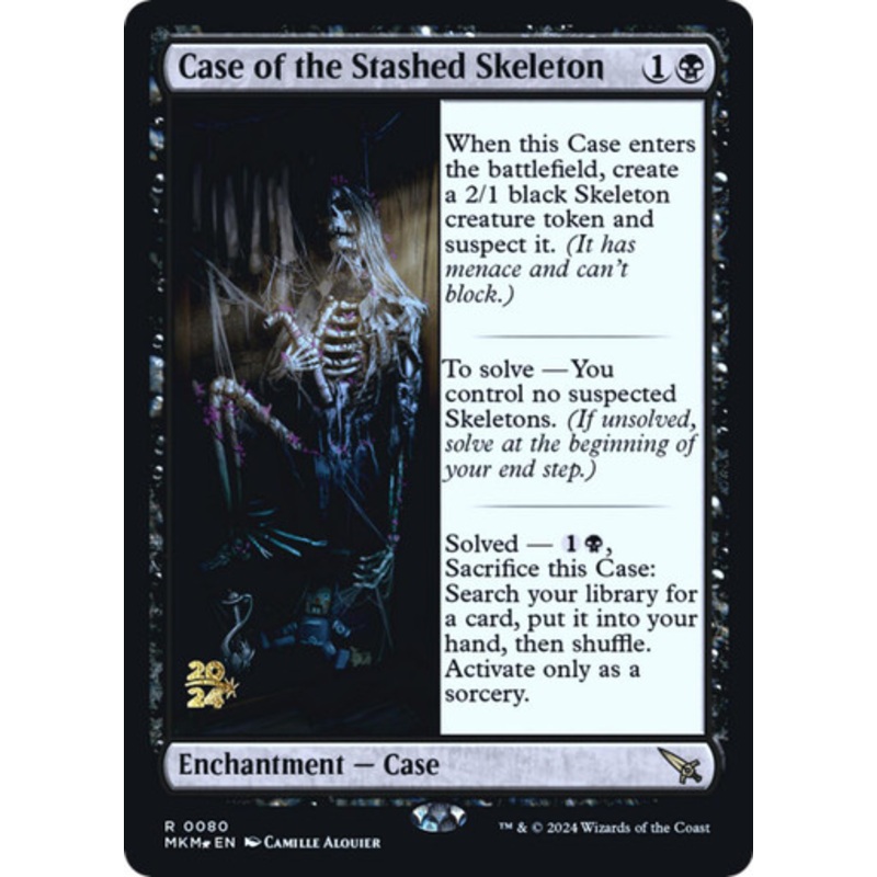 Case of the Stashed Skeleton (Prerelease Foil) | Murders at Karlov Manor