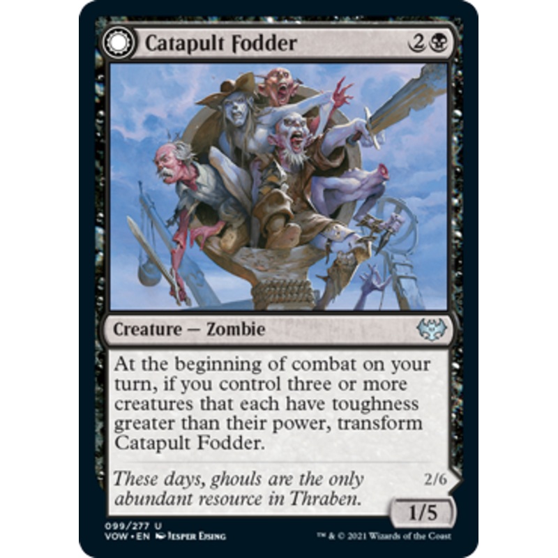 Catapult Fodder // Catapult Captain | Innistrad: Crimson Vow