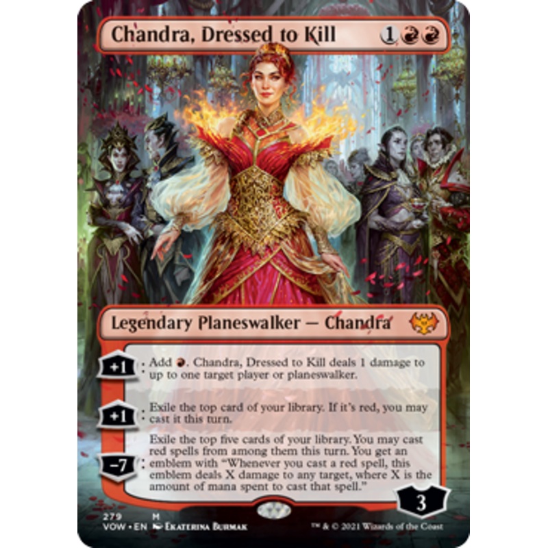 Chandra, Dressed to Kill (Borderless Art)