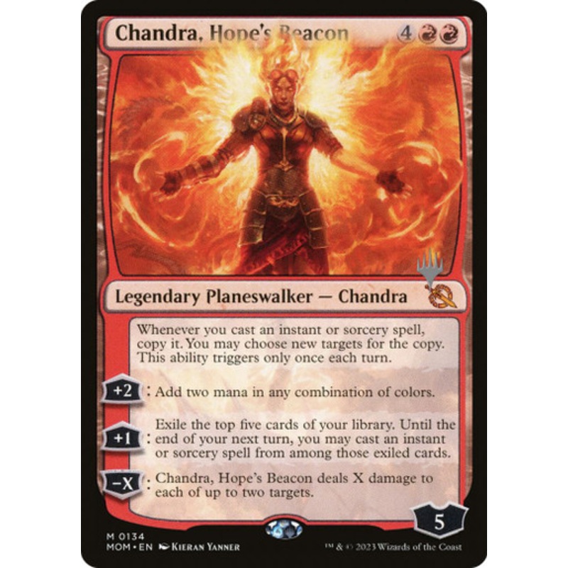 Chandra, Hope’s Beacon (Promo Pack Foil) | March of the Machine