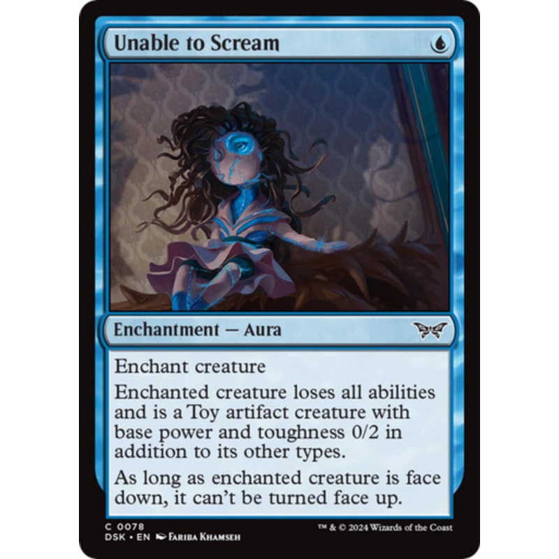 Unable to Scream | Duskmourn: House of Horror