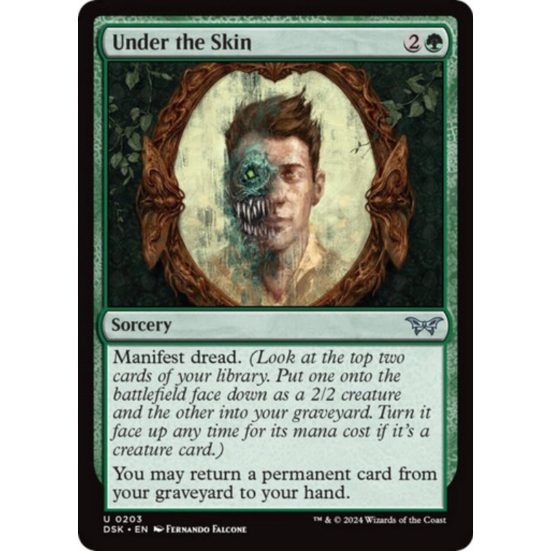 Under the Skin (Foil) | Duskmourn: House of Horror