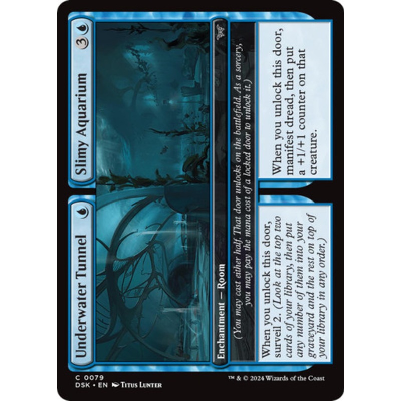 Underwater Tunnel // Slimey Aquarium | Duskmourn: House of Horror