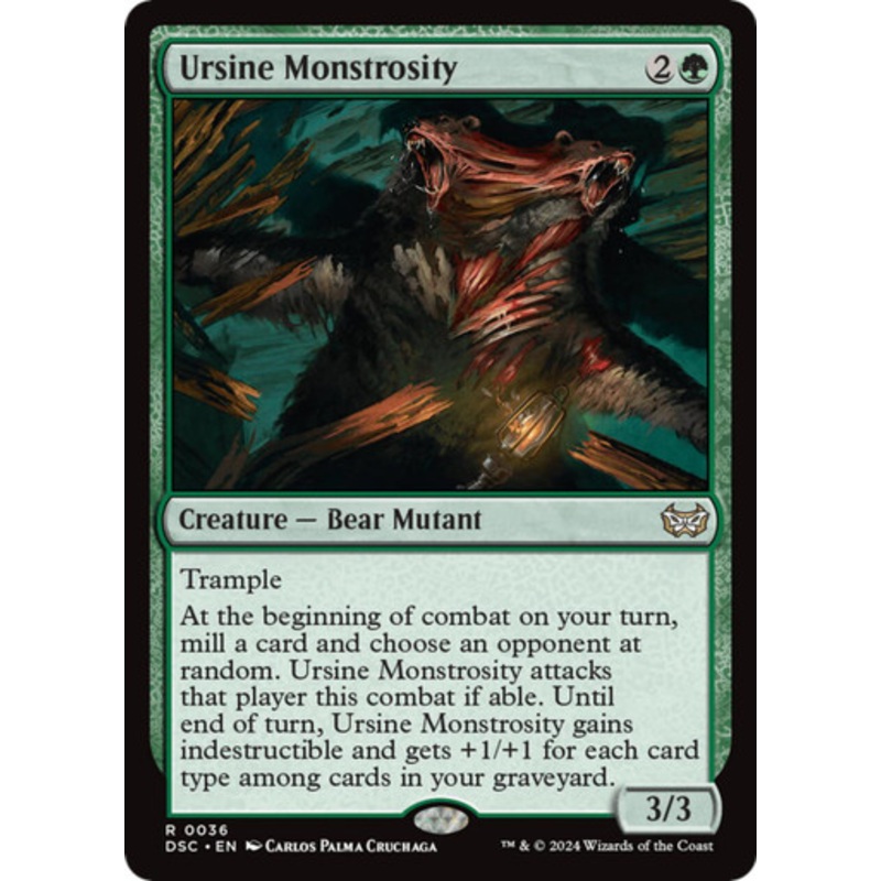 Ursine Monstrosity | Duskmourn: House of Horror Commander