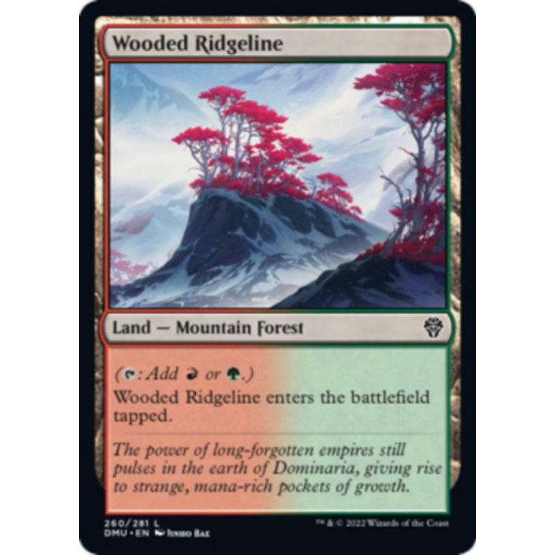 Wooded Ridgeline (foil) | Dominaria United