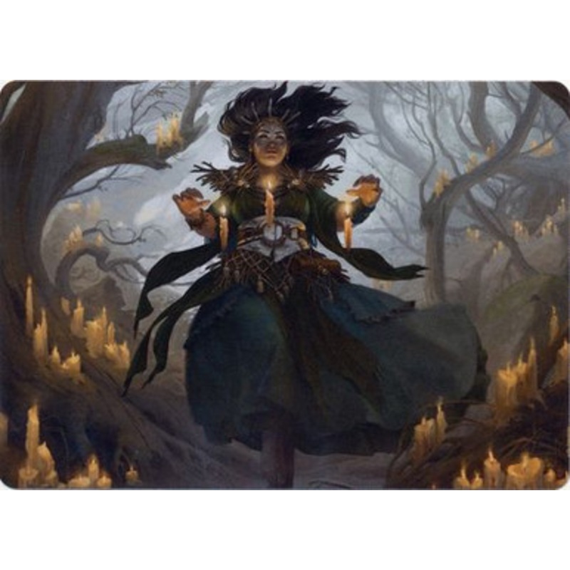 Candlegrove Witch (#15) Art Card | Innistrad: Midnight Hunt