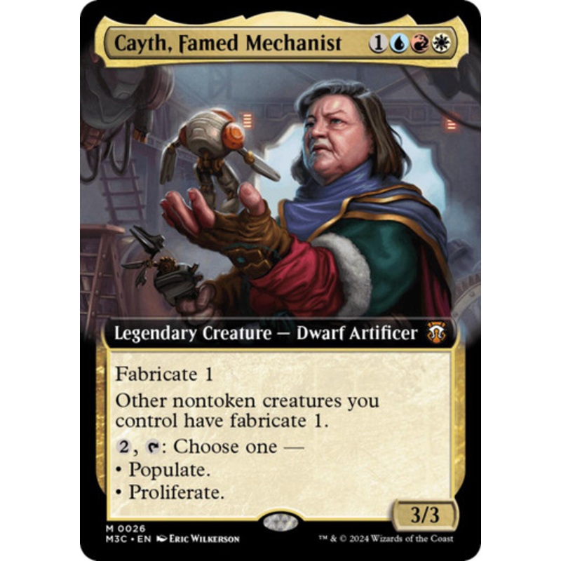 Cayth, Famed Mechanist (Extended Art) | Modern Horizons 3 Commander