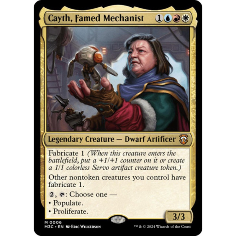 Cayth, Famed Mechanist | Modern Horizons 3 Commander
