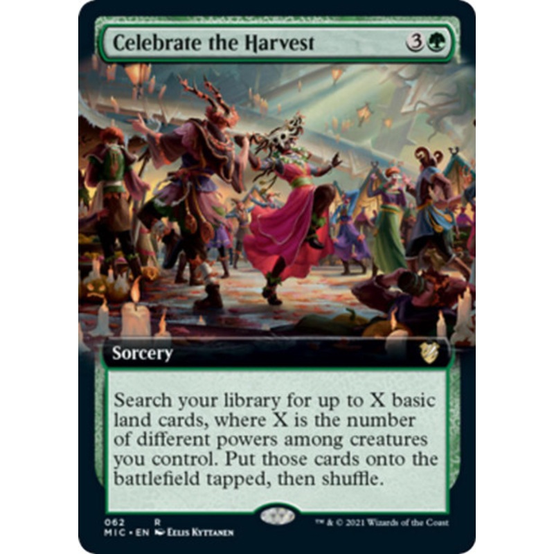 Celebrate the Harvest (Extended Art) | Innistrad: Midnight Hunt Commander