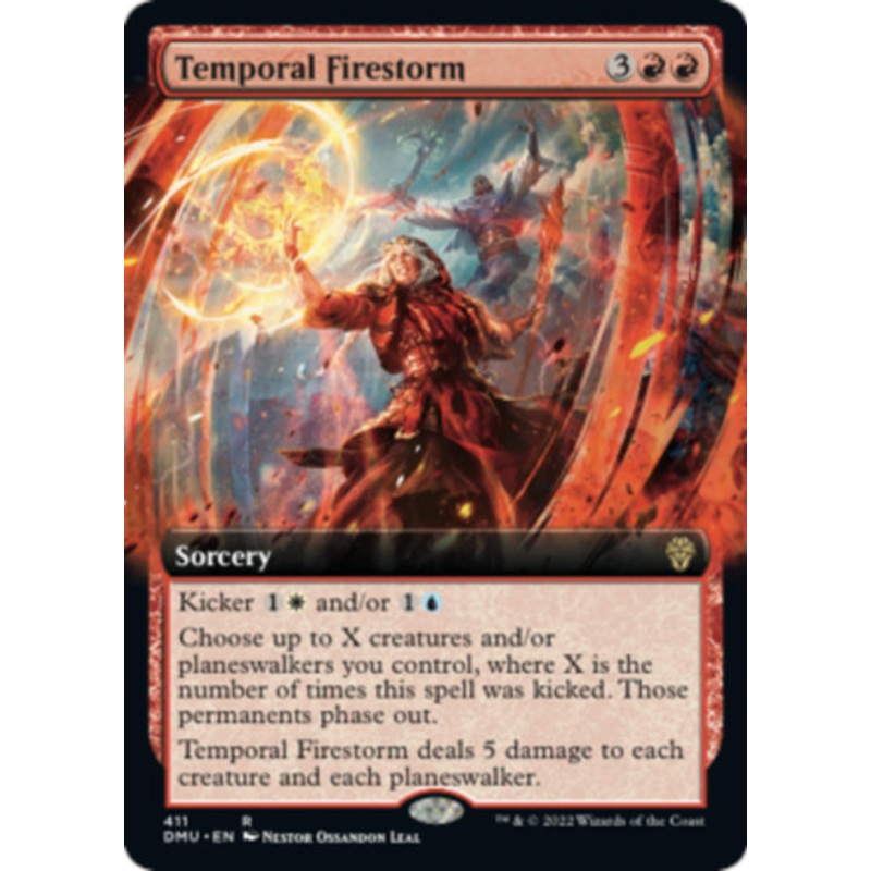 Temporal Firestorm (Extended Art) | Dominaria United