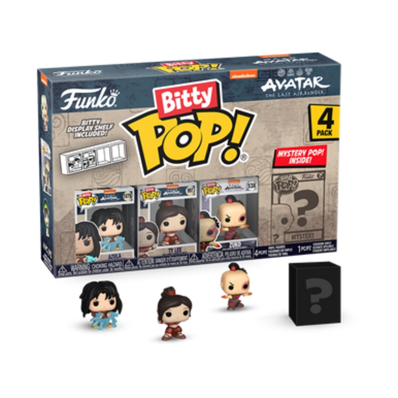 Bitty POP! Avatar: the Last Airbender: Azula, Ty Lee, Zuko 4-Pack