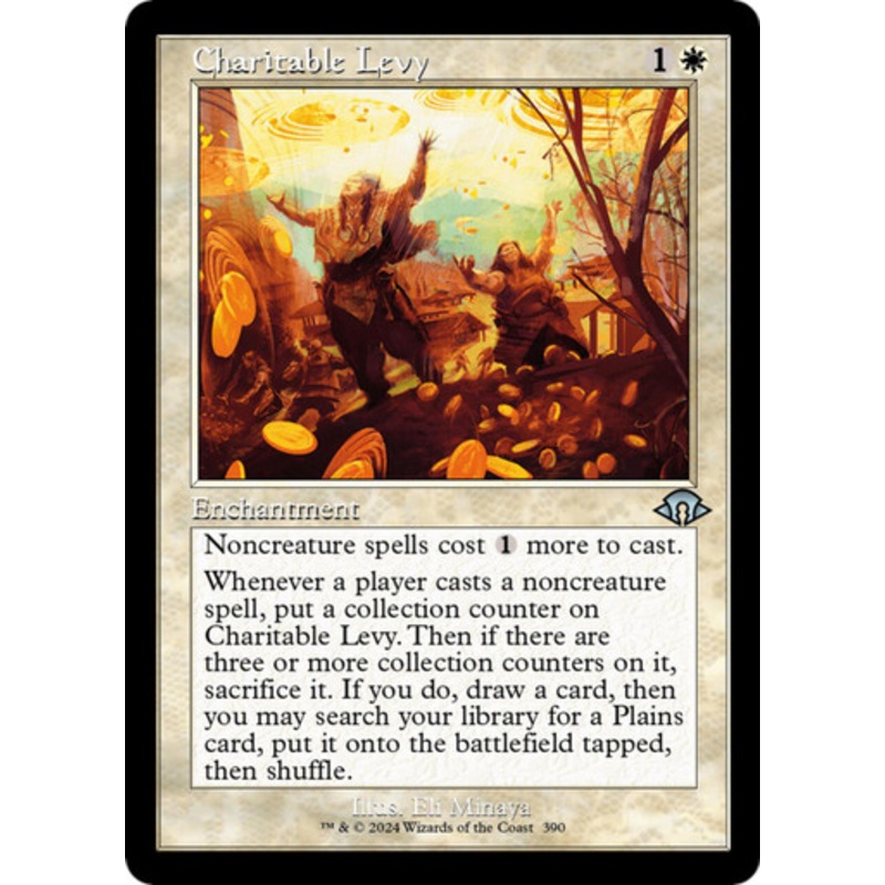 Charitable Levy (Retro Frame)
