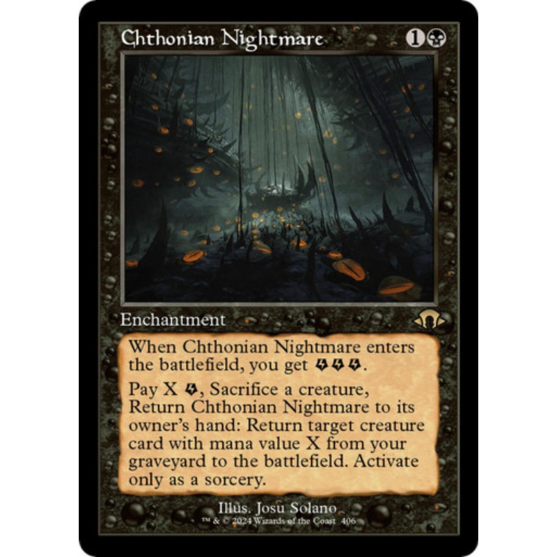 Chthonian Nightmare (Retro Frame) | Modern Horizons 3