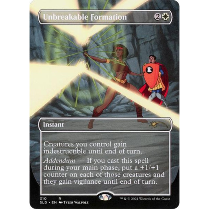 Unbreakable Formation (Foil) (Secret Lair – Saturday Morning D&D) | Secret Lair Drops