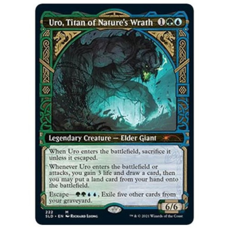 Uro, Titan of Nature (Foil) (Secret Lair – Showcase: Kaldheim) | Secret Lair Drops