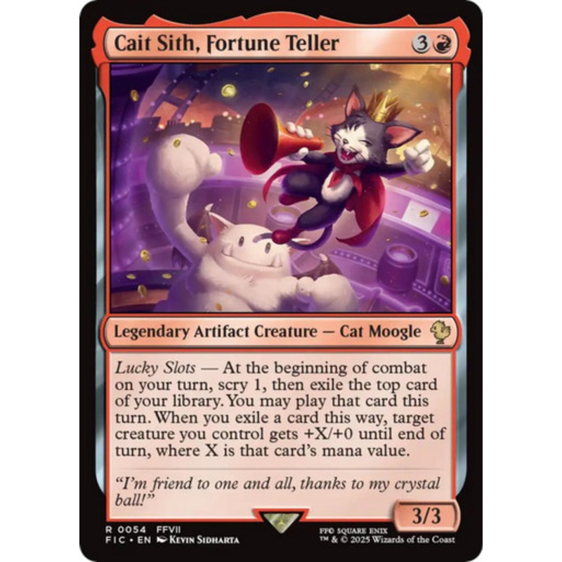 Cait Sith, Fortune Teller | FINAL FANTASY Commander