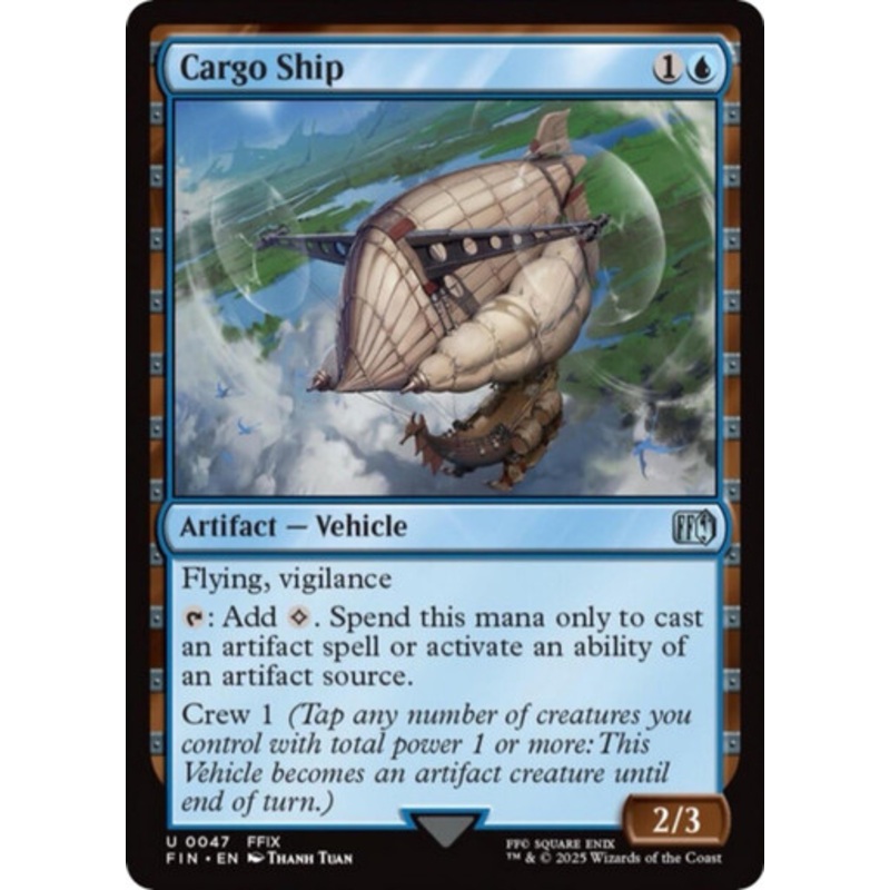 Cargo Ship | FINAL FANTASY