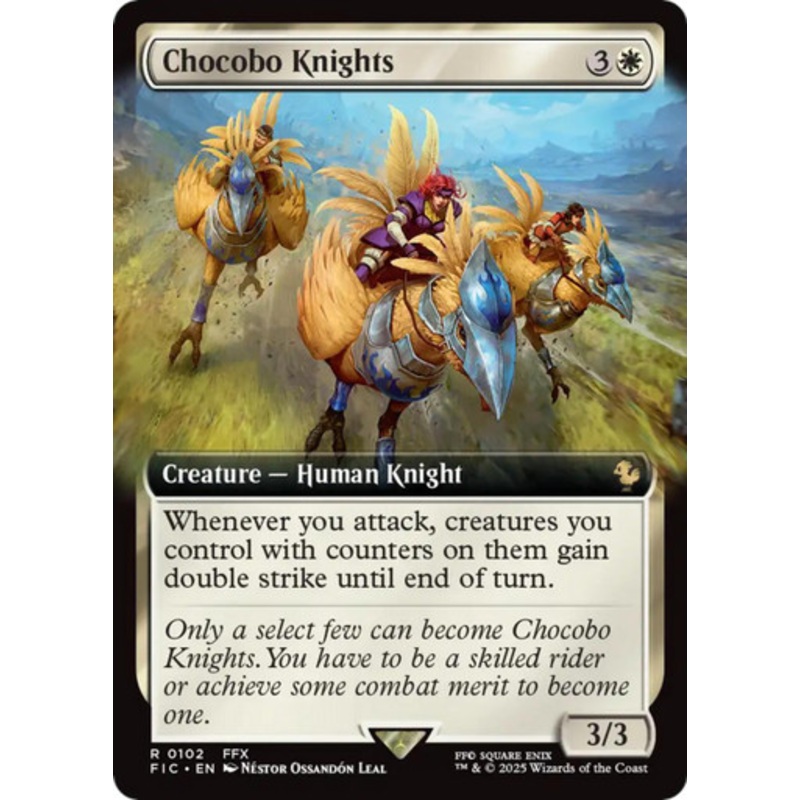Chocobo Knights (Extended Art) | FINAL FANTASY Commander