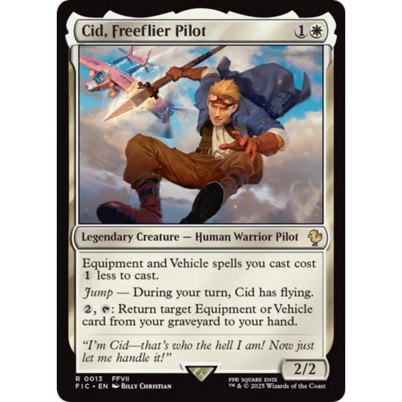Cid, Freeflier Pilot | FINAL FANTASY Commander