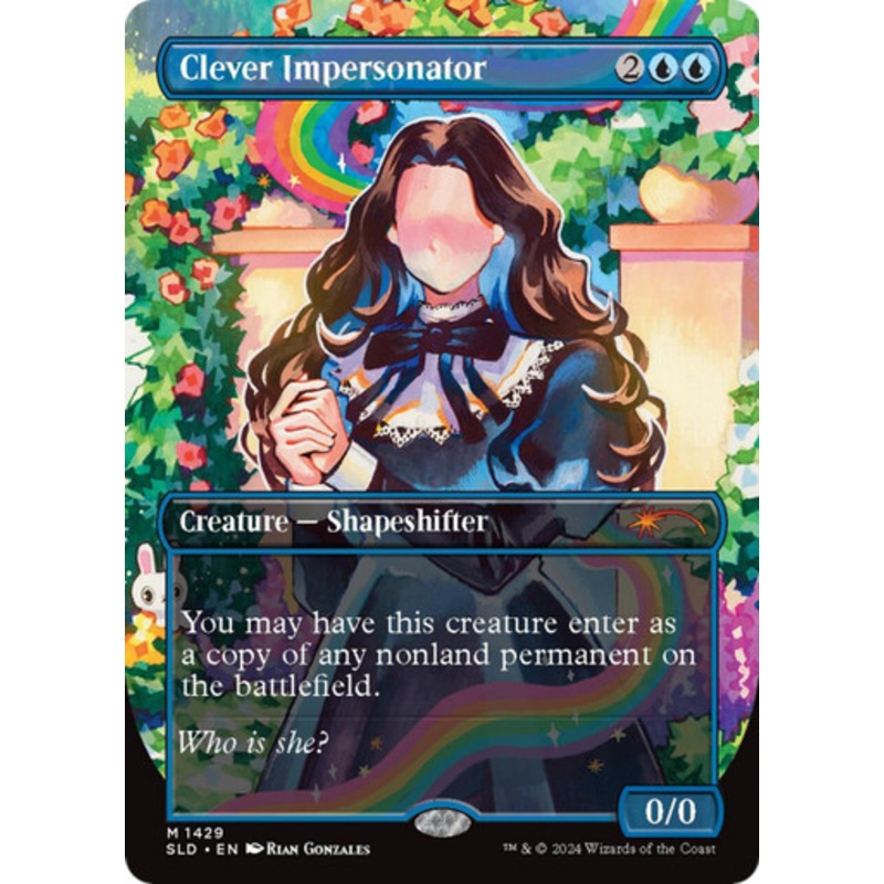 Clever Impersonator (Foil) (Secret Lair – Pick ‘Em and Stick ‘Em) | Secret Lair Drops