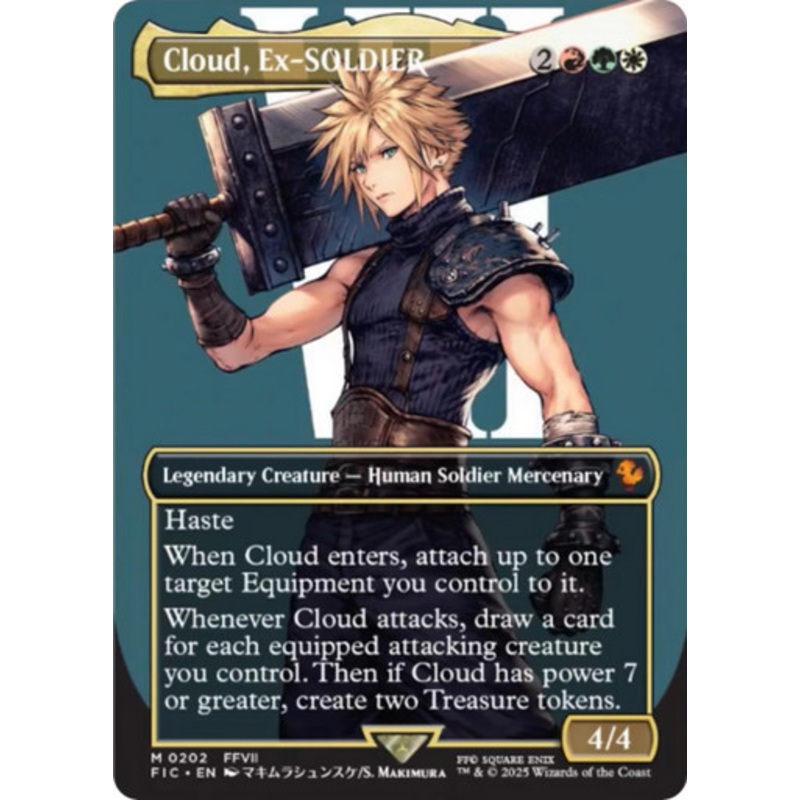 Cloud, Ex-SOLDIER (Borderless Character) | FINAL FANTASY Commander
