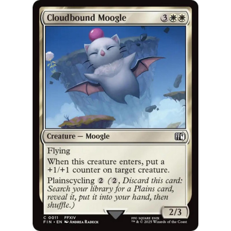 Cloudbound Moogle | FINAL FANTASY