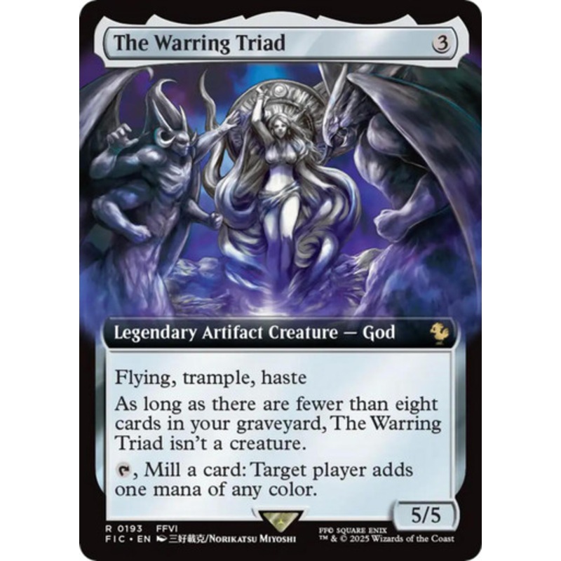The Warring Triad (Extended Art) | FINAL FANTASY Commander