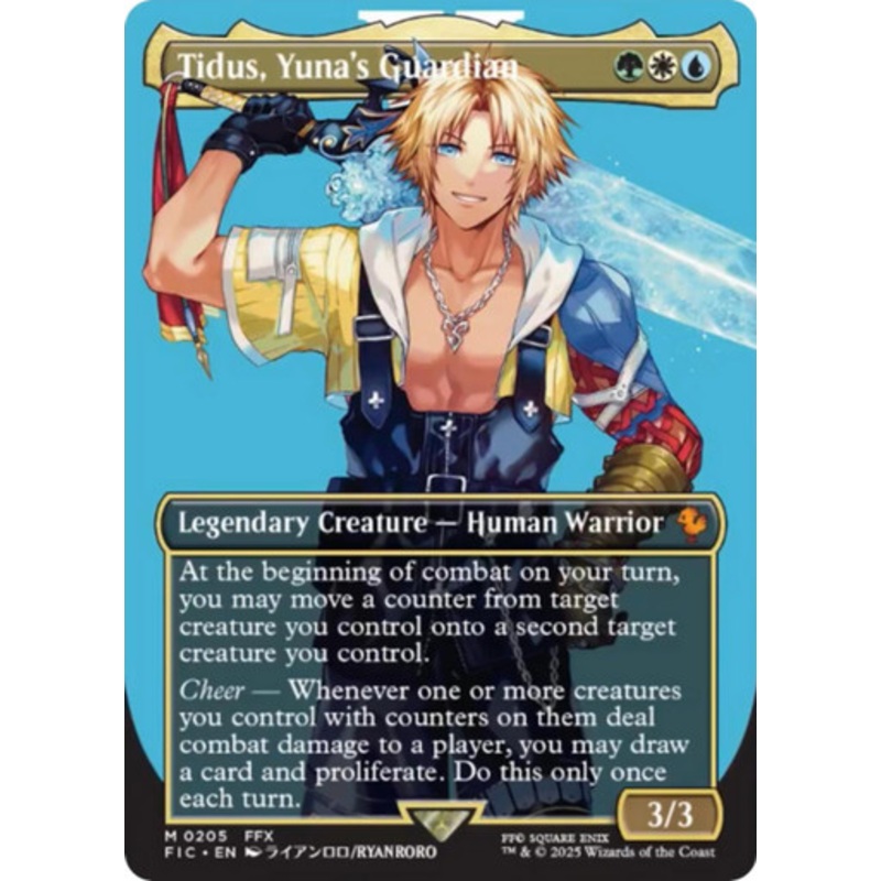 Tidus, Yuna’s Guardian (Borderless Character) | FINAL FANTASY Commander