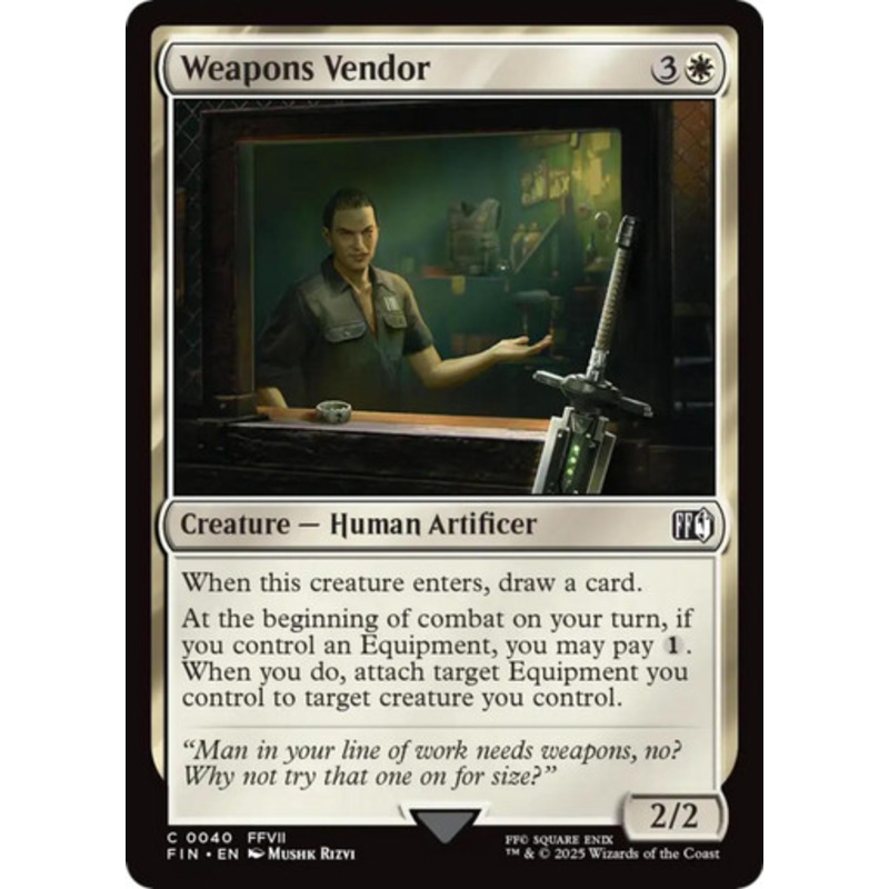 Weapons Vendor | FINAL FANTASY