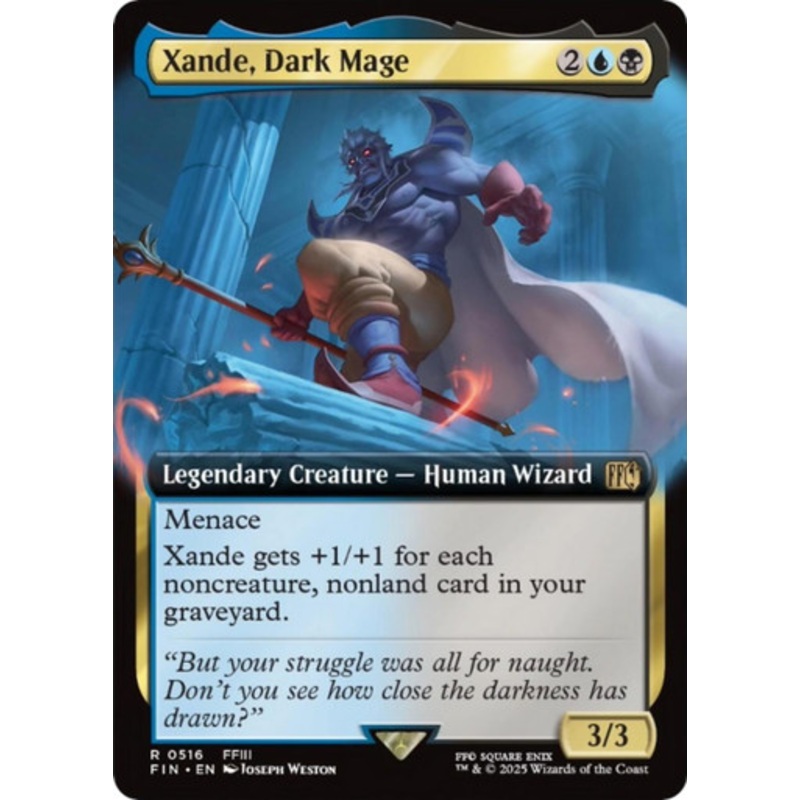 Xande, Dark Mage (Extended Art) | FINAL FANTASY