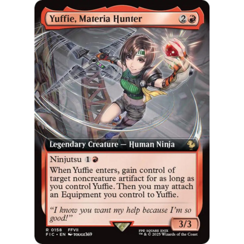 Yuffie, Materia Hunter (Extended Art) | FINAL FANTASY Commander