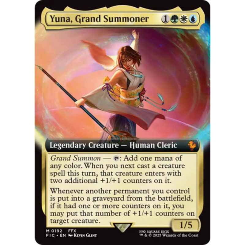 Yuna, Grand Summoner (Extended Art) | FINAL FANTASY Commander