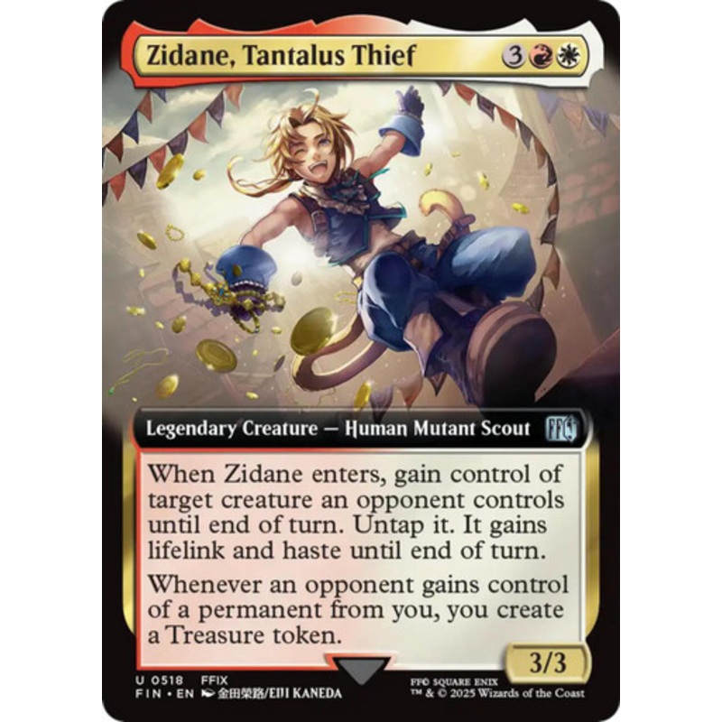 Zidane, Tantalus Thief (Extended Art) | FINAL FANTASY