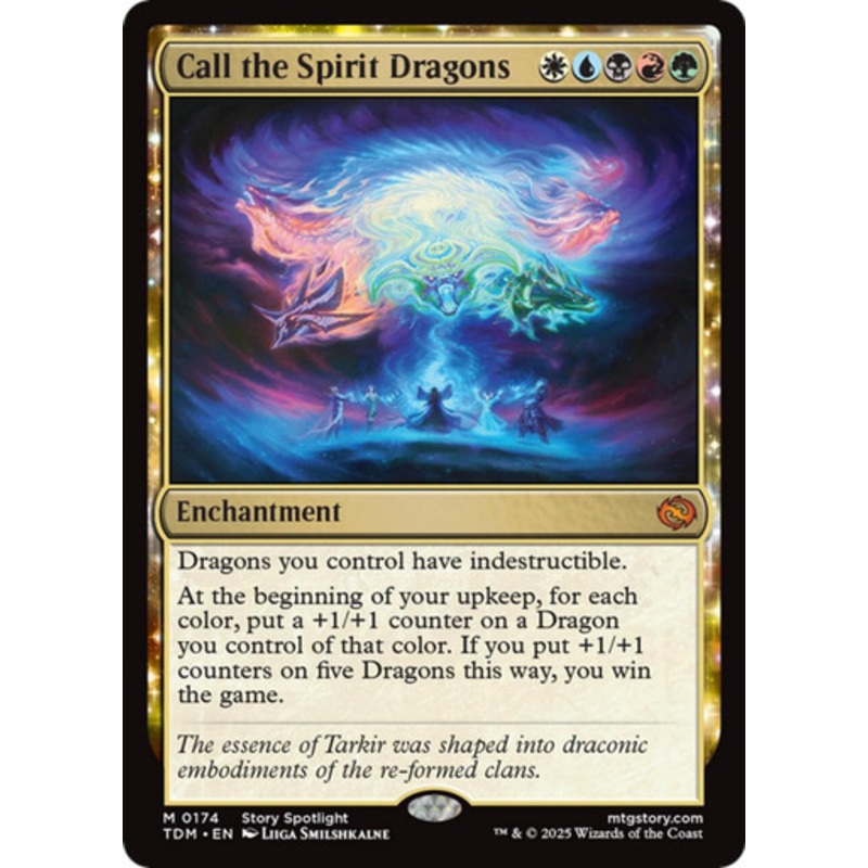 Call the Spirit Dragons (Foil) | Tarkir: Dragonstorm