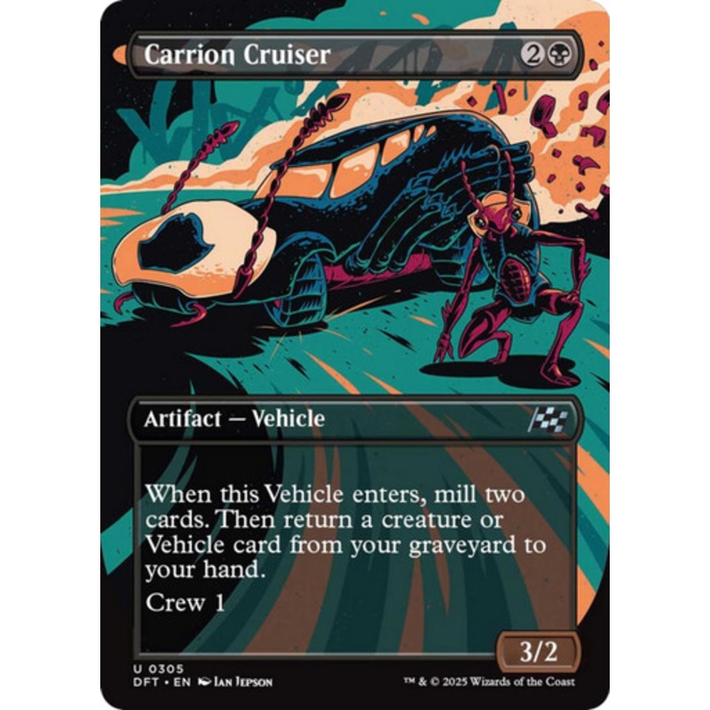 Carrion Cruiser (Borderless Art) | Aetherdrift