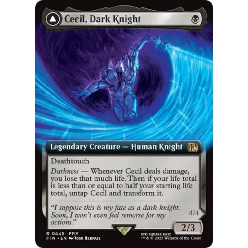 Cecil, Dark Knight // Cecil, Redeemed Paladin (Extended Art) | FINAL FANTASY