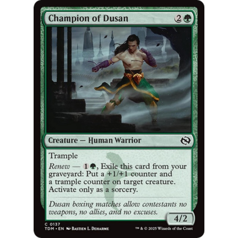 Champion of Dusan | Tarkir: Dragonstorm